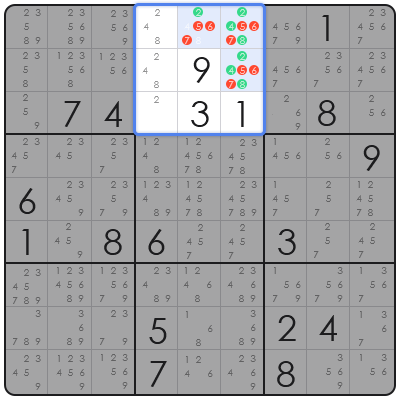 what is the 45 rule in sudoku